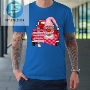 Valentine Vintage Red Truck Gnomes You And Me Valentines Day Tshirt stylepulseusa 1 6