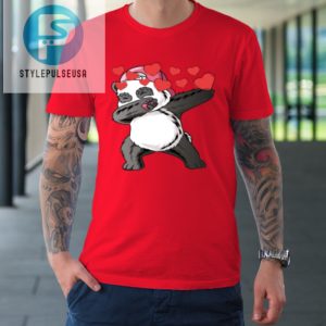 Valentine Heart Bear Dabbing Panda Tshirt stylepulseusa 1 7