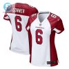 James Conner Arizona Cardinals Womens Game Player Jersey White stylepulseusa 1