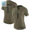 Kyler Murray Arizona Cardinals Womens 2022 Salute To Service Limited Jersey Olive stylepulseusa 1