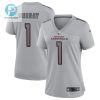 Kyler Murray Arizona Cardinals Womens Atmosphere Fashion Game Jersey Gray stylepulseusa 1