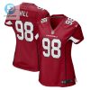 Trysten Hill 98 Arizona Cardinals Womens Game Player Jersey Cardinal stylepulseusa 1