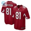 Robbie Anderson 81 Arizona Cardinals Game Player Jersey Cardinal stylepulseusa 1