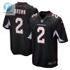 Marquise Brown 2 Arizona Cardinals Alternate Game Player Jersey Black stylepulseusa 1