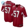 Kamu Grugierhill 57 Arizona Cardinals Game Player Jersey Cardinal stylepulseusa 1