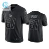 Justin Pugh 67 Arizona Cardinals Black Reflective Limited Jersey Men stylepulseusa 1