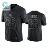 Zach Ertz 86 Arizona Cardinals Black Reflective Limited Jersey Men stylepulseusa 1