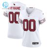 Arizona Cardinals Womens Custom Game Jersey White stylepulseusa 1