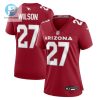 Divaad Wilson 27 Arizona Cardinals Women Team Game Jersey Cardinal stylepulseusa 1