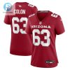 Trystan Colon 63 Arizona Cardinals Women Team Game Jersey Cardinal stylepulseusa 1