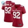 Kevin Strong 92 Arizona Cardinals Women Game Jersey Cardinal stylepulseusa 1