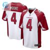 Rondale Moore 4 Arizona Cardinals Men Game Jersey White stylepulseusa 1