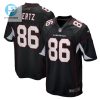 Zach Ertz 86 Arizona Cardinals Men Alternate Game Jersey Black stylepulseusa 1