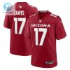 Kaden Davis 17 Arizona Cardinals Men Team Game Jersey Cardinal stylepulseusa 1