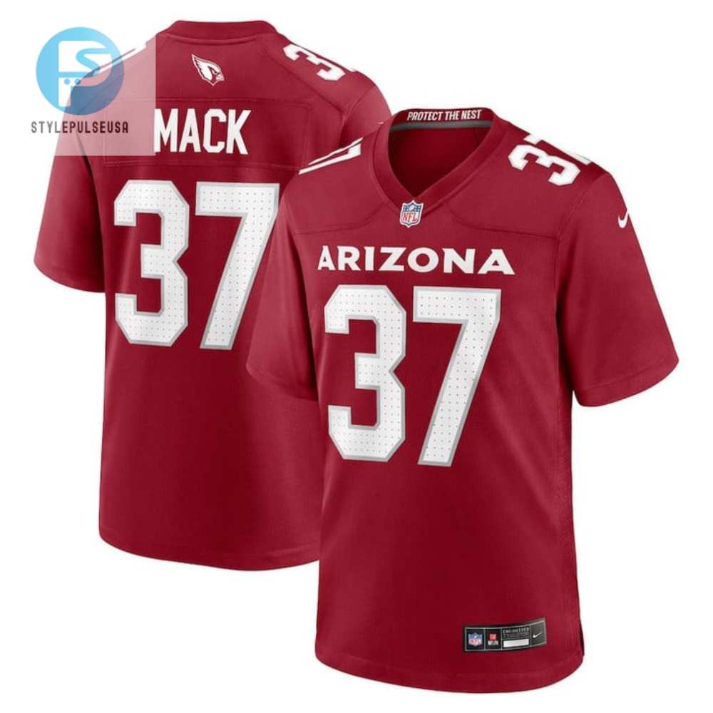 Marlon Mack 37 Arizona Cardinals Men Team Game Jersey Cardinal Tgv stylepulseusa 1