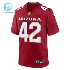 Kvon Wallace 42 Arizona Cardinals Men Team Game Jersey Cardinal Tgv stylepulseusa 1 2