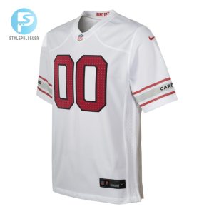 Arizona Cardinals Custom Youth Game Jersey White Tgv stylepulseusa 1 2