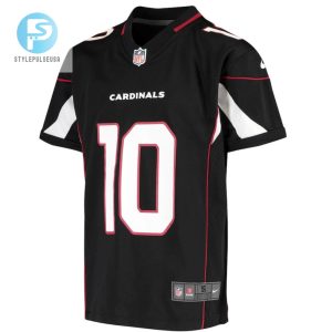 Deandre Hopkins 10 Arizona Cardinals Youth Game Jersey Black Tgv stylepulseusa 1 2