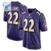 Damarion Williams Baltimore Ravens Player Game Jersey Purple Tgv stylepulseusa 1