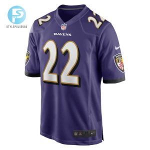 Damarion Williams Baltimore Ravens Player Game Jersey Purple Tgv stylepulseusa 1 2