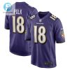 Makai Polk Baltimore Ravens Player Game Jersey Purple Tgv stylepulseusa 1