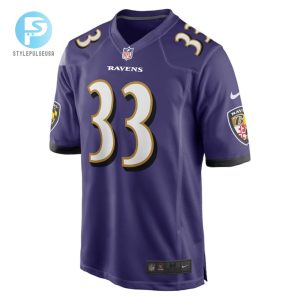 David Vereen Baltimore Ravens Player Game Jersey Purple Tgv stylepulseusa 1 2