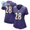 Mike Davis Baltimore Ravens Womens Player Game Jersey Purple Tgv stylepulseusa 1