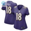 Makai Polk Baltimore Ravens Womens Player Game Jersey Purple Tgv stylepulseusa 1