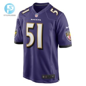 Jeremiah Moon Baltimore Ravens Player Game Jersey Purple Tgv stylepulseusa 1 2