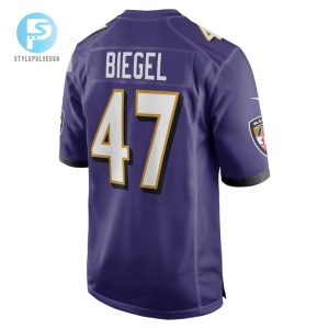 Vince Biegel Baltimore Ravens Player Game Jersey Purple Tgv stylepulseusa 1 3