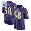Michael Pierce Baltimore Ravens Player Game Jersey Purple Tgv stylepulseusa 1