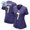Rashod Bateman Baltimore Ravens Womens Game Jersey Purple Tgv stylepulseusa 1