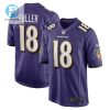 Kyle Fuller Baltimore Ravens Player Game Jersey Purple Tgv stylepulseusa 1