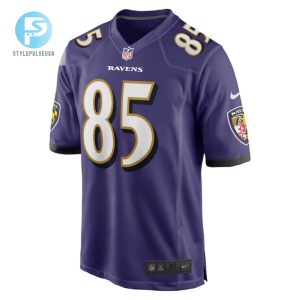Shemar Bridges Baltimore Ravens Player Game Jersey Purple Tgv stylepulseusa 1 2