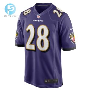 Mike Davis Baltimore Ravens Player Game Jersey Purple Tgv stylepulseusa 1 2