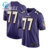 Daniel Faalele Baltimore Ravens Player Game Jersey Purple Tgv stylepulseusa 1