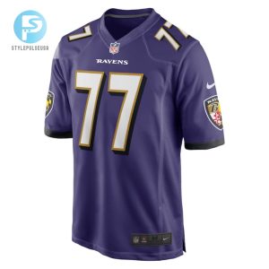 Daniel Faalele Baltimore Ravens Player Game Jersey Purple Tgv stylepulseusa 1 2