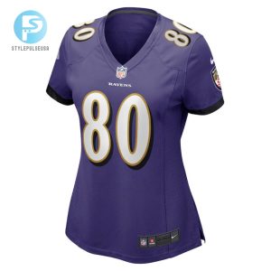 Isaiah Likely Baltimore Ravens Womens Player Game Jersey Purple Tgv stylepulseusa 1 2