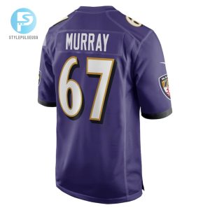 James Murray Baltimore Ravens Player Game Jersey Purple Tgv stylepulseusa 1 3