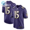 Brett Hundley Baltimore Ravens Player Game Jersey Purple Tgv stylepulseusa 1