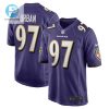Brent Urban Baltimore Ravens Game Player Jersey Purple Tgv stylepulseusa 1