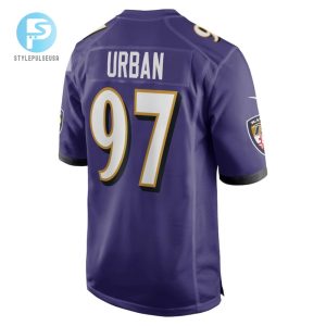 Brent Urban Baltimore Ravens Game Player Jersey Purple Tgv stylepulseusa 1 3