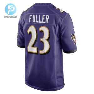 Kyle Fuller Baltimore Ravens Game Player Jersey Purple Tgv stylepulseusa 1 3
