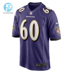 Steven Means Baltimore Ravens Game Player Jersey Purple Tgv stylepulseusa 1 2