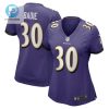 Tyler Badie Baltimore Ravens Womens Player Game Jersey Purple Tgv stylepulseusa 1