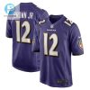 Anthony Brown Baltimore Ravens Player Game Jersey Purple Tgv stylepulseusa 1