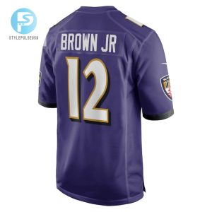 Anthony Brown Baltimore Ravens Player Game Jersey Purple Tgv stylepulseusa 1 3