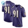 Rayshad Nichols Baltimore Ravens Game Player Jersey Purple Tgv stylepulseusa 1