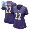 Damarion Williams Baltimore Ravens Womens Player Game Jersey Purple Tgv stylepulseusa 1