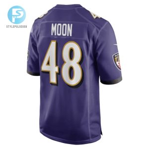 Jeremiah Moon Baltimore Ravens Game Player Jersey Purple Tgv stylepulseusa 1 3